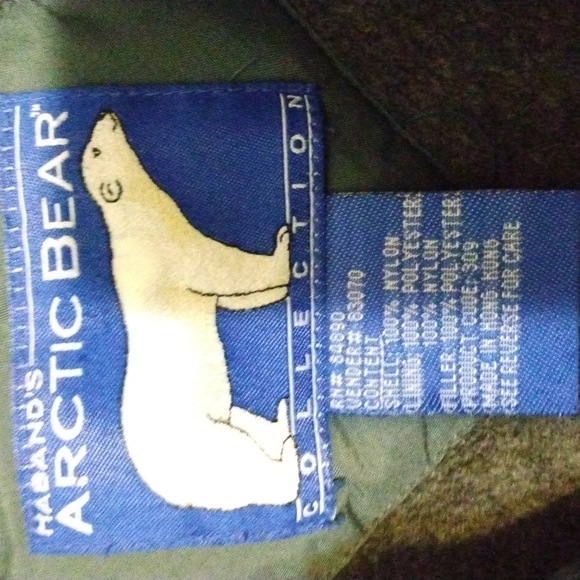 ‼️DONATED‼️HABAND ARCTIC BEAR MENS WINTER JACKET EUC - Picture 5 of 7